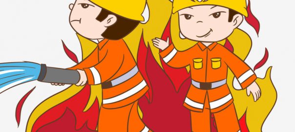 pngtree-popular-knowledge-of-fire-protection-creative-fire-illustration-firefighting-hero-hand-png-image_451195